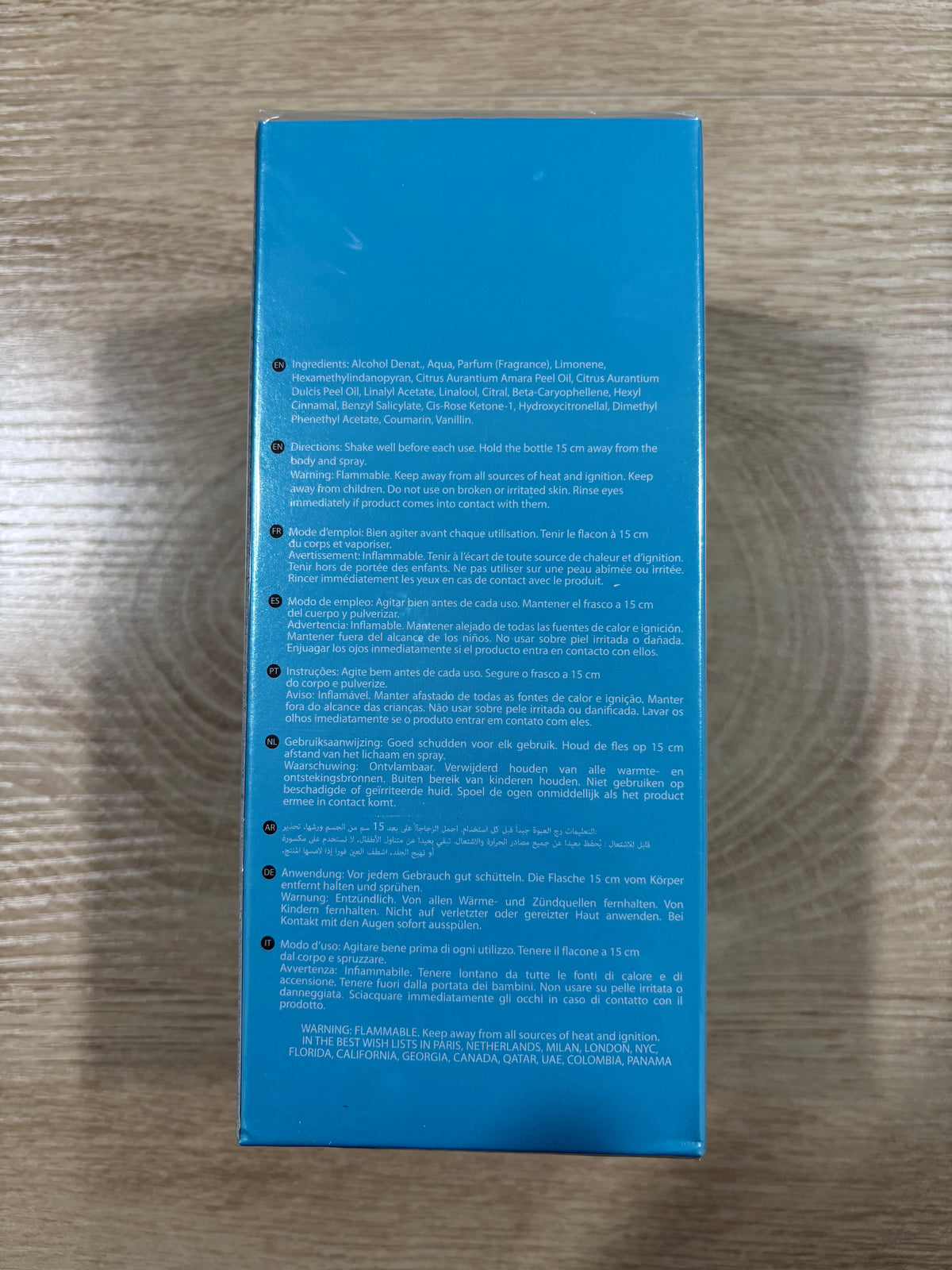 Viper Azure Eau de Parfum 100ml / 3.3 fl oz